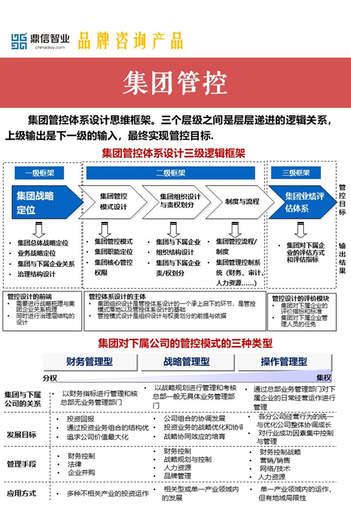 集团管控体系构建 从战略到执行的管理咨询实践